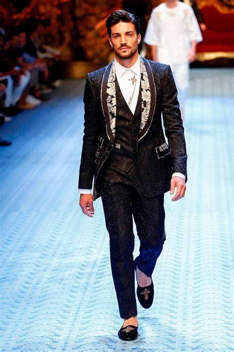 dolce gabbana mens clothing|dolce and gabbana models men.